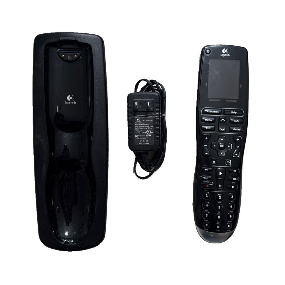 Logitech Harmony One WD814XM Universal Remote w/ Charging Cradle Ships Fast!